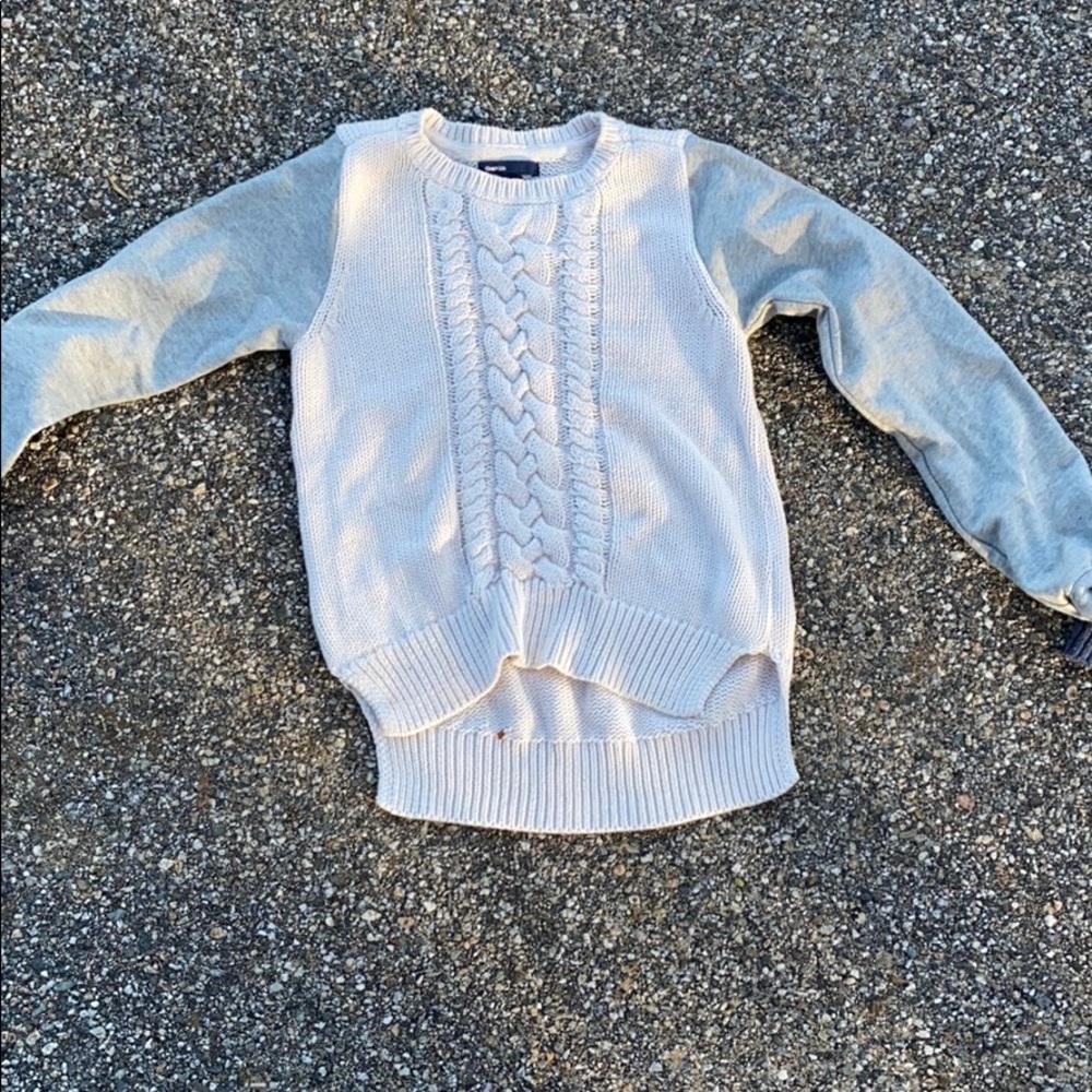 Cute two tone sweater